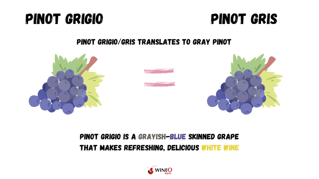 french pinot gris vs pinot grigio