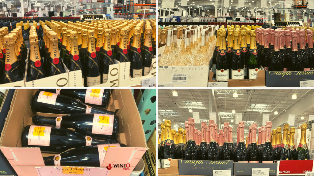 champagne from costco
