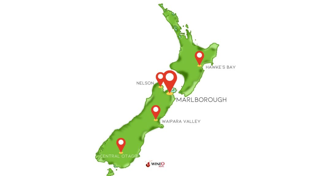 New Zealand Sauvignon Blanc wine regions