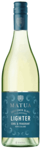Matua Lighter Sauvignon Blanc low calorie wine brands
