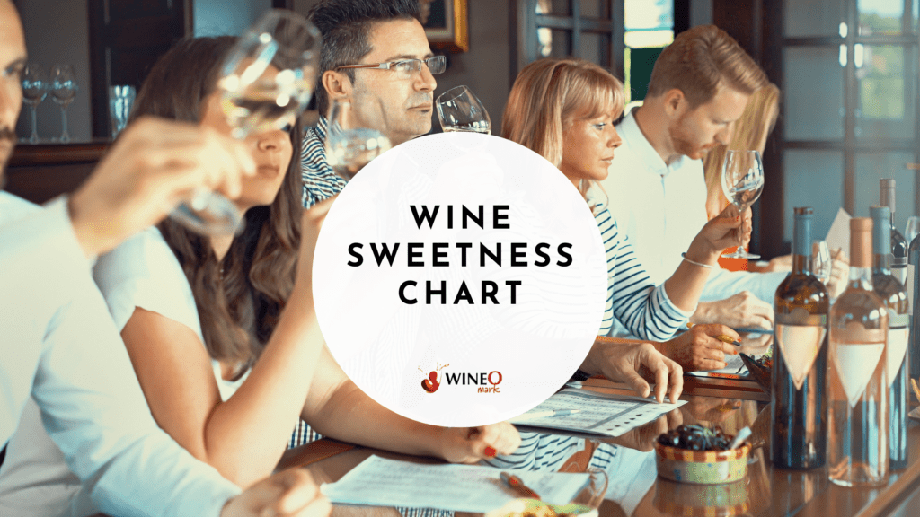 wine sweetness chart