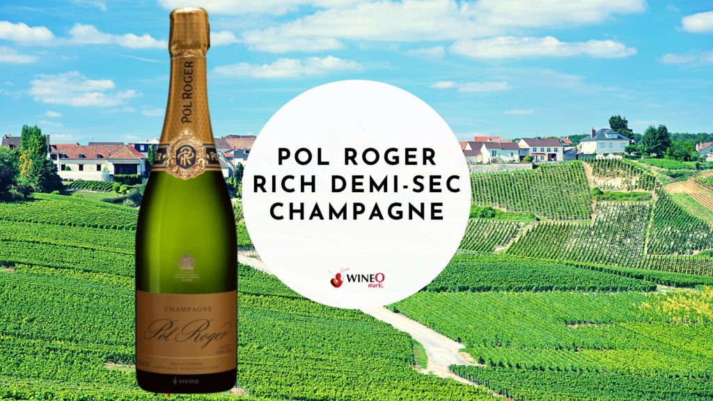 Pol Roger Rich Demi-Sec Champagne